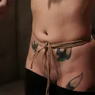 Twiggsy Bones in 'Self-Tided Bondage and Self-Suspension'