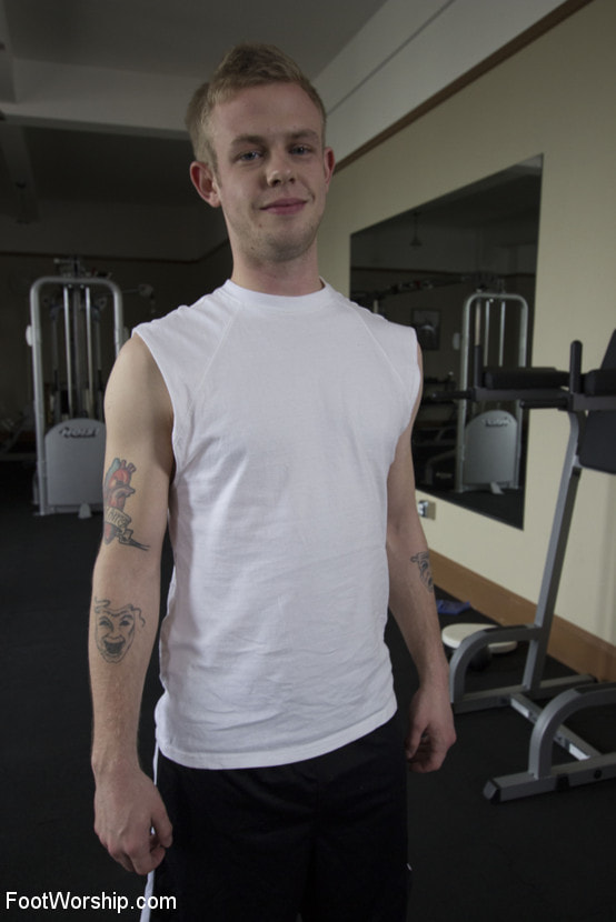 Physical Trainer Worships Sweaty MILF Feet Part 2