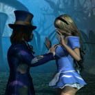 Anime in 'Alice in Wonderland: A XXX Parody'