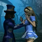 Anime in 'Alice in Wonderland: A XXX Parody'