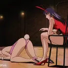 Anime in 'Girls Girls Girls Part I'