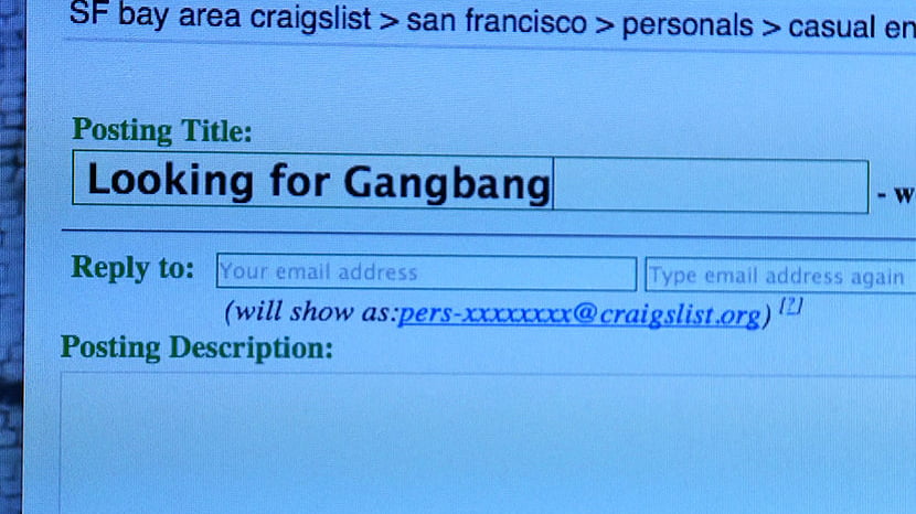 Looking for a Gangbang