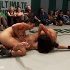 Ariel X in 'Round 2 of January's Live match: The Dragon is humiliated, sexually destroyed, cums on the mat!!'