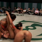 Ariel X in 'Round 2 of January's Live match: The Dragon is humiliated, sexually destroyed, cums on the mat!!'