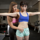 Audrey Noir in 'Going the Extra Mile: Strict Trainer Dominates Lesbian Gym Slut'