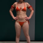 Bella Rossi in '16th vs 5th Bella and her huge natural boobs absolutely destroy the rookie, brutal submission holds'