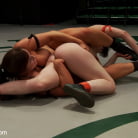 Bella Rossi in '16th vs 5th Bella and her huge natural boobs absolutely destroy the rookie, brutal submission holds'