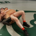 Bella Rossi in '16th vs 5th Bella and her huge natural boobs absolutely destroy the rookie, brutal submission holds'