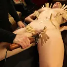 Bella Rossi in 'Clothespin Zippers: with Flaming June and Bella Rossi'