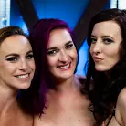 Bella Rossi in 'The Hookup: Bella Rossi and Cherry Torn Devour Fresh Electroslut Meat!'