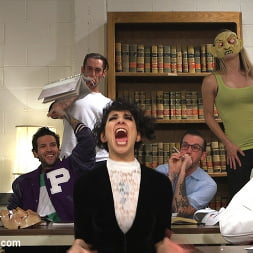 SCREAMER: Double Fucked Gangbang In Bondage And Full Suspension
