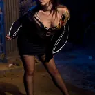 Bobbi Starr in 'Sinn Sage gets SPANKED in Hooker's Curse!!!!!'