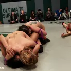 Bryn Blayne in 'RD 14 of Feb's Live Tag Team Match: Totally non-scripted collegian style sexual lesbian wresting!'