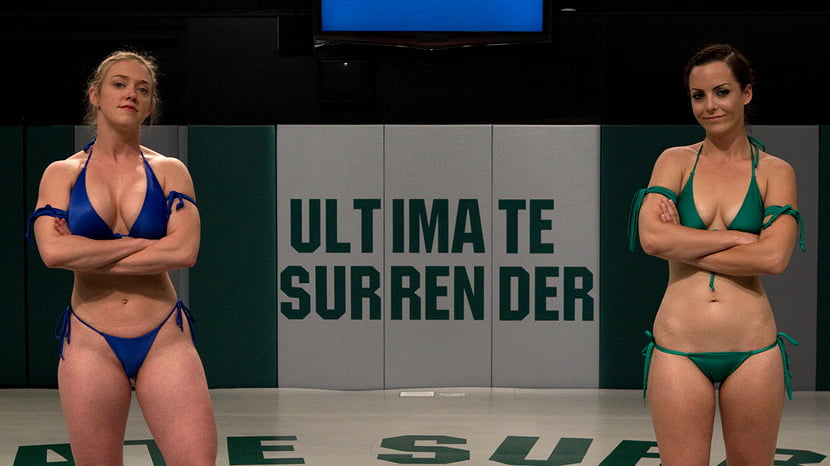SUMMER VENGEANCE: The winner rides the loser like a little pony!