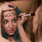 Cadence Lux in 'Spanish Punk Princess Liz Rainbow tormented by Cadence Lux!'