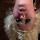 Cherry Torn in 'Hot blond suffers though a brutal Category 5 inverted suspension. How many orgasms can she take'