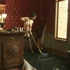 Cherry Torn in 'Service Session: Mopping up the Floor with Torn'