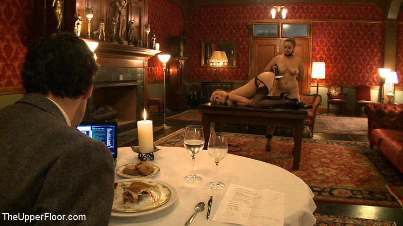 The Upper Floor Slaves Serve Lunch.