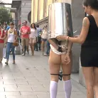 Chiara Diletto in 'Sexy Spanish Slut Chiara fully exposed on the streets of Madrid'