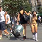 Chiara Diletto in 'Sexy Spanish Slut Chiara fully exposed on the streets of Madrid'