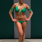 Darling in '2 big titted blonds battle in non-scripted wrestling. Submission holds, face sitting, finger fucking'