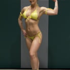 Darling in '2 hot blond fitness models battle in a hardcore, sexual, non-scripted, submission wrestling match!'