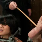 DragonLily in 'DragonLily Hard foot caning, harder orgasms.'