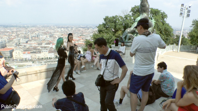 Disobedient Slut Gets Publicly Punished