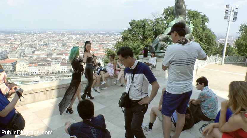 Disobedient Slut Gets Publicly Punished