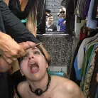 Fetish Liza in 'Fetish Liza and John Strong humiliate Fuck Doll Chiara in Budapest!!!'