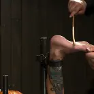 Gia DiMarco in 'Milf made to squirt over and over. Fucked, caned, nipple torment, foot torture and a facial, fun day'