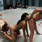 Hollie Stevens in '5 Girl gang bang orgy from hell The losers are getting fisted, fucked, and made to cum, humilated.'