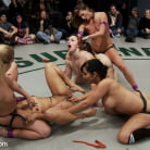 Hollie Stevens in '5 Girl gang bang orgy from hell The losers are getting fisted, fucked, and made to cum, humilated.'