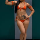 Hollie Stevens in 'Can the Undefeated Dragons come back and win the trophy. Will Dragon be forced to cum on the mat'