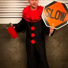 Holly Hendrix in 'When Clowns Attack: FBI agent gets double anal and fisting!!'