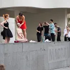 Irina Vega in 'Petitie Slut Nerea Falco Shaves Head and Gets Gang Fucked in Public!'