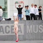 Irina Vega in 'Petitie Slut Nerea Falco Shaves Head and Gets Gang Fucked in Public!'