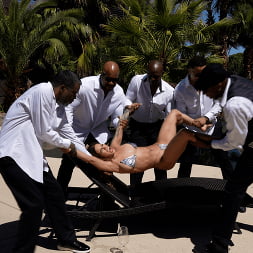 Tip Your Waiters!: Jesse Pony Gets a Five-Cock Attitude Adjustment