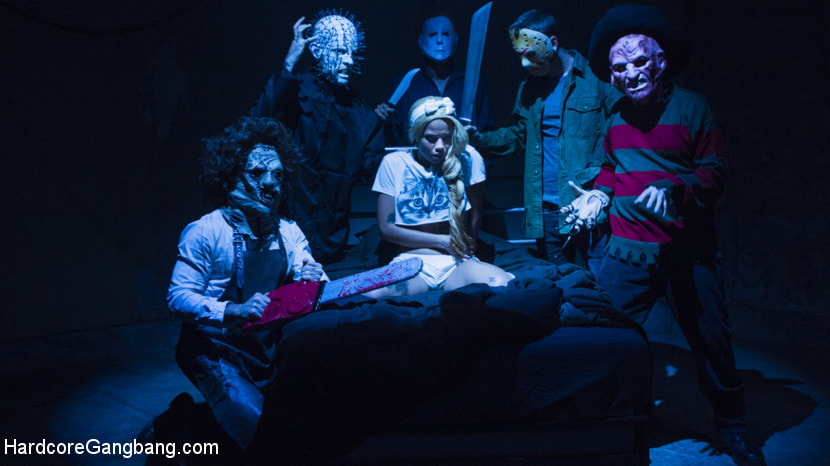 The Final Girl Gets Gangbanged!