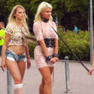 Juliette March in 'Juliette March Disgraces Two Busty Bondage Slut Blondes'