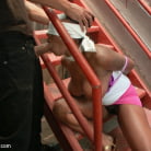 Layton Benton in 'Big titted greedy whore fucked in an ally'