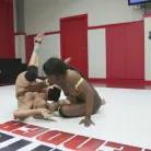 Kelli Provocateur in 'Beautiful Big Tittied Blond takes on Muscle Bound Ebony Goddess'