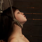 Kiki Koi in '18yr old is bound to the chair Neck rope limits her breathing, this makes her cum hard and often.'