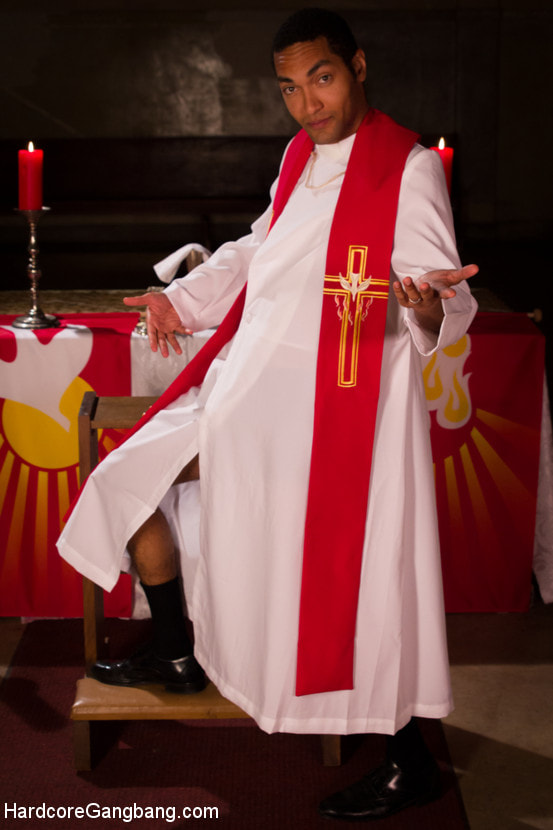 Ex prostitute turned nun gets gangbanged!