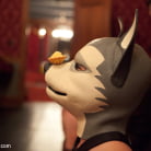 Krysta Kaos in 'Minx' Puppy Party'