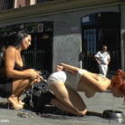 Lilyan Red in 'Redheaded slut beautifully disgraced on streets of Madrid'