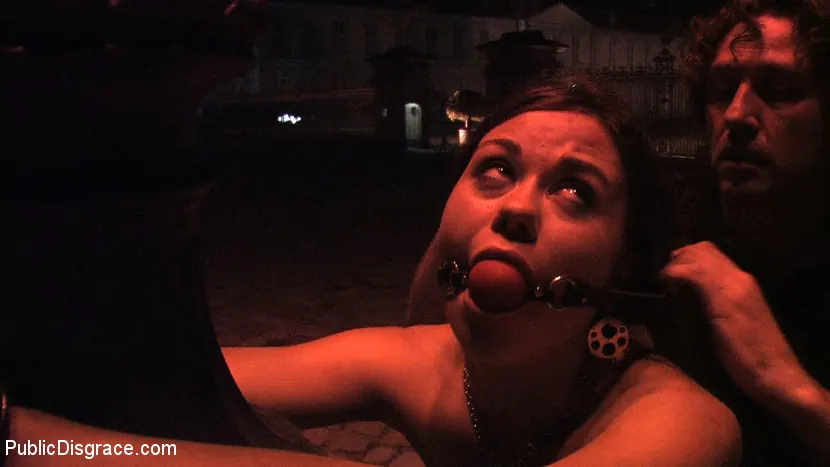 Linda - Beautiful Czech girl exposed on the streets at night!!! | Picture (4)