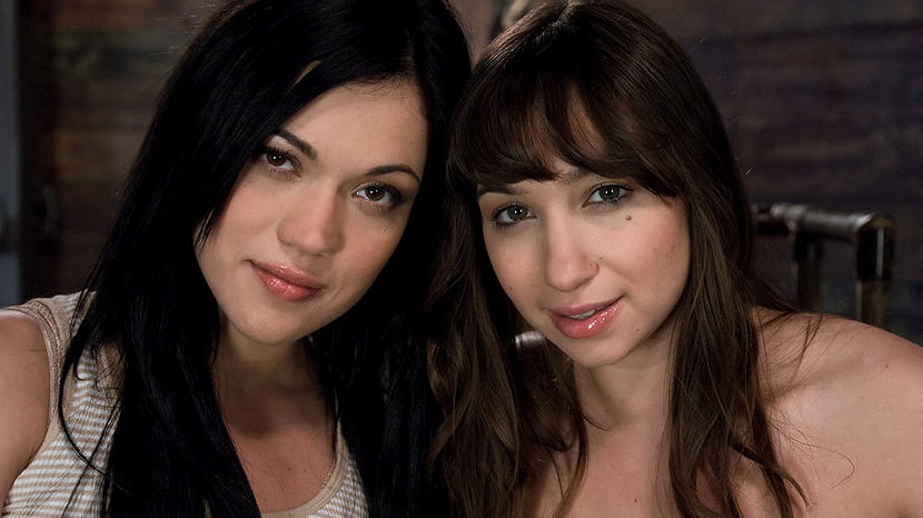 The Horny leading the Horny Louisa Lanewood and Alyssa Reece