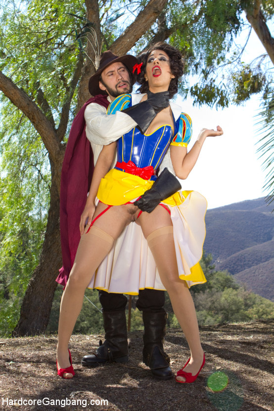 Fairytale Princess Gangbang!