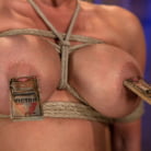 Mackenzee Pierce in 'Bound in a chair with a vibrator perfectly stuck on her clit Let's just watch her suffer and cum'